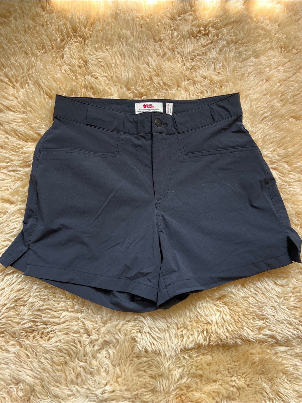 Fjällräven High Coast Lite Shorts Women Hiking Camp - Black